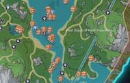 Sternshield Crab locations between Elynas and Western Slopes of Mont Automnequi (Image via HoYoverse)